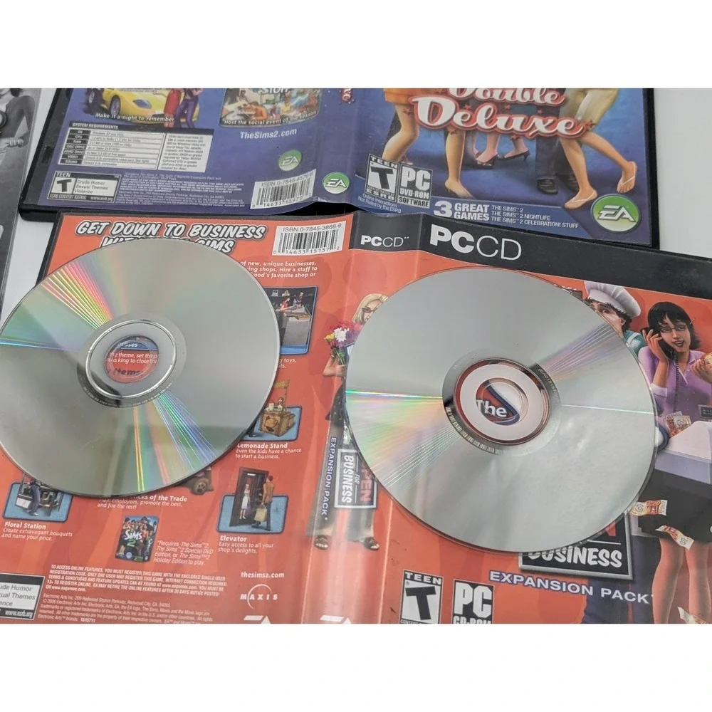 Sims‎ 2: Double Deluxe (PC: Windows, 2008) With Expansions